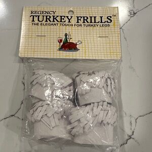 Regency White Turkey Frills - Premium Party Decorations